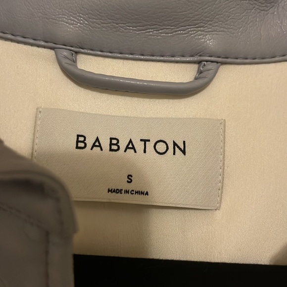 Aritzia blue Pelli jacket size small - Picture 2 of 4